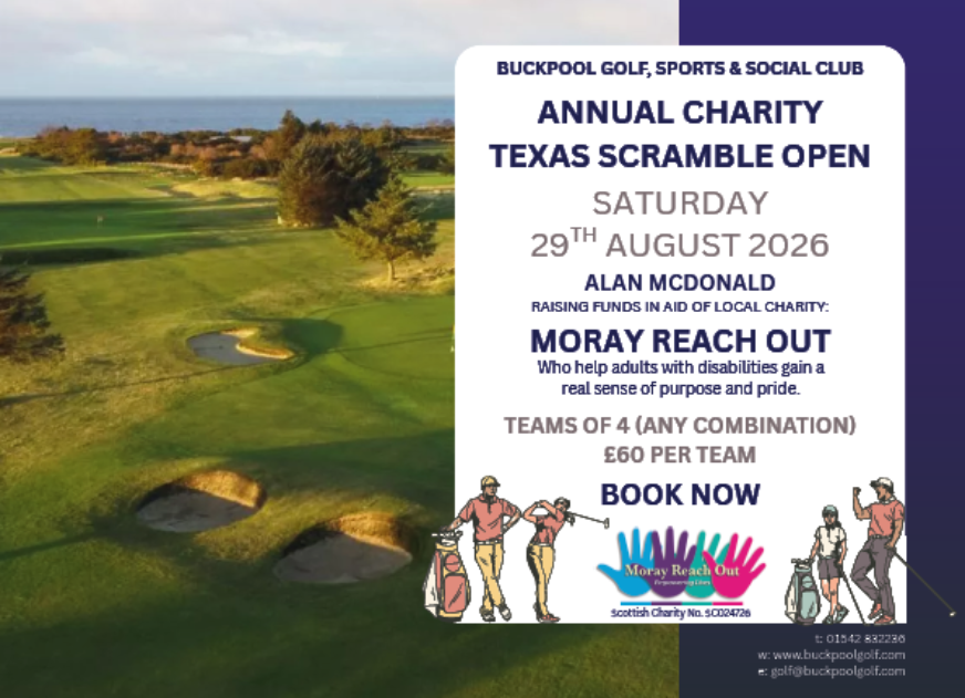 Support Moray Reach Out with Fundraising