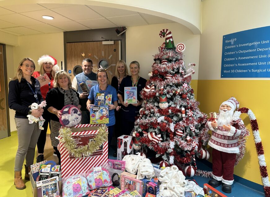 SSEN Transmission Staff Spread Festive Cheer with Toy Donation to Hospitals