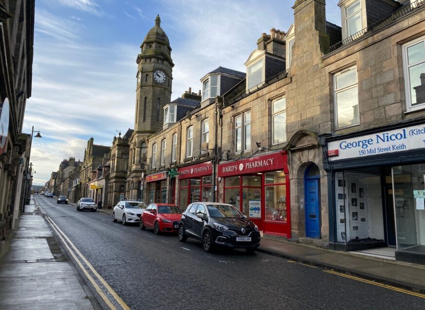 Key findings of Moray Town Centre Health Check 2023 reported
