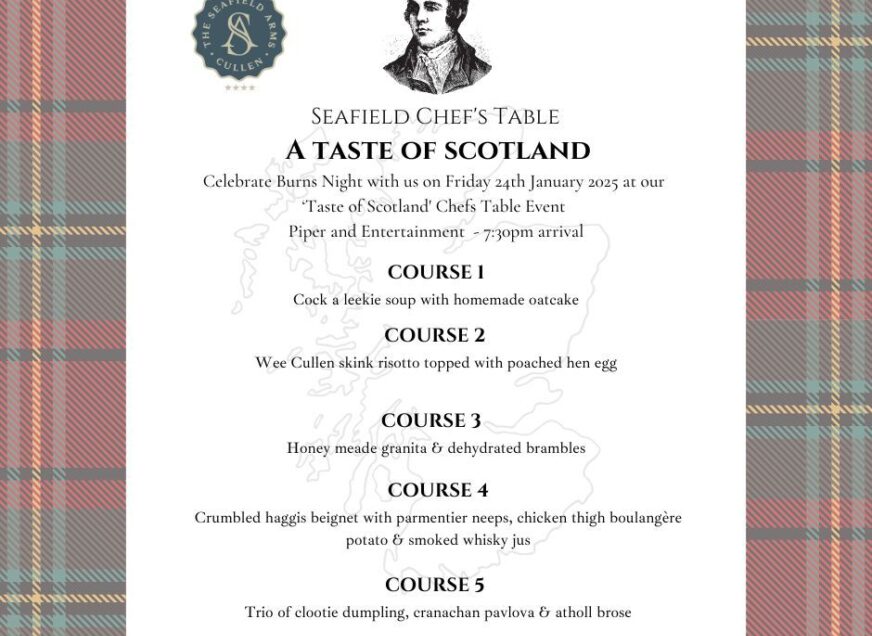 Chef’s Table - A Taste of Scotland