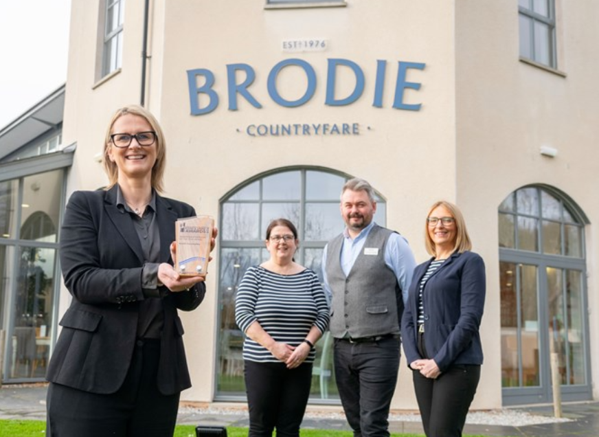 Brodie Countryfare wins award in build-up to Christmas as north of Scotland’s best independent retailer