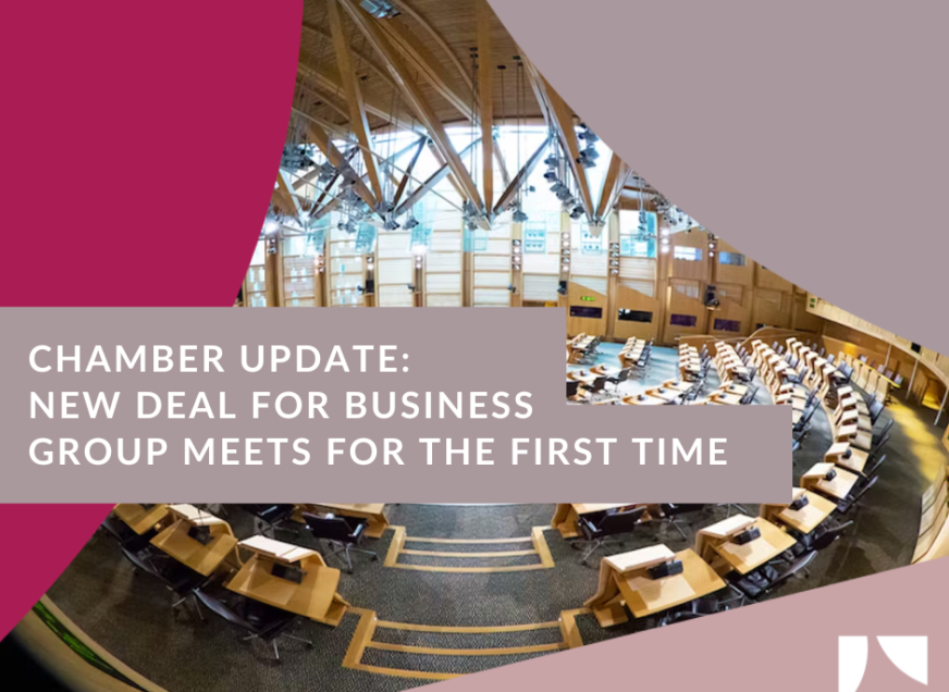 Chamber Update: New Deal for Business Group meets for the first time