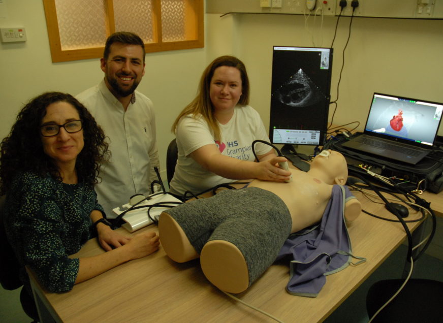 New Cardiac Simulator Improves NHS Grampian Specialist Training