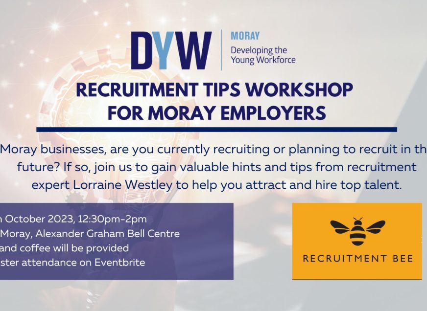 Recruitment Tips Workshop for Moray Employers