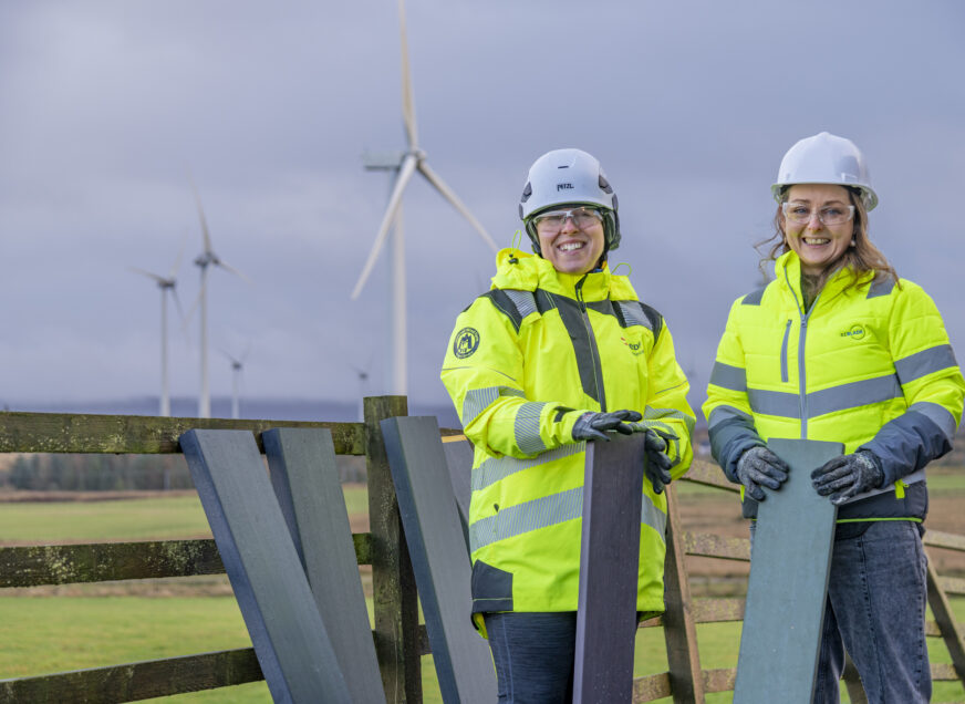 Innovative Project Gives Wind Turbine Blades a Second Life