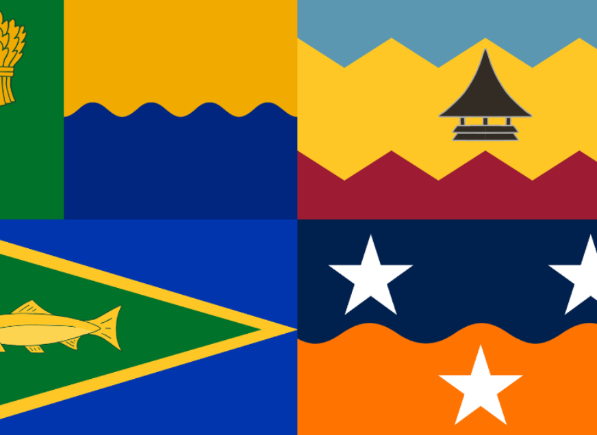 Top entries in flags contests unveiled