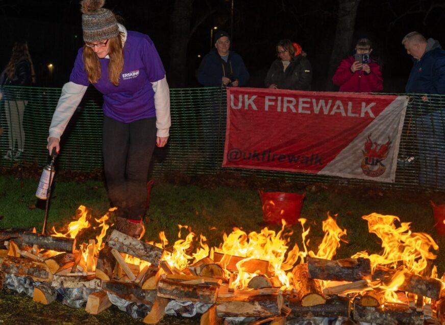 Final Places Available for Aberdeen Firewalk in Support of Veterans