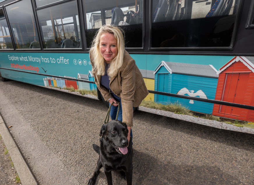 Moray businesses hop on board #OnYourBusStop campaign