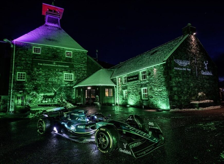 Glenfiddich signs multi-year deal with Aston Martin Formula One Team