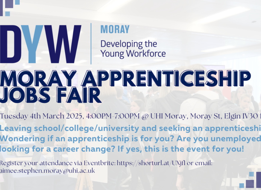 Moray Apprenticeship Jobs Fair – Now Open for Registration!