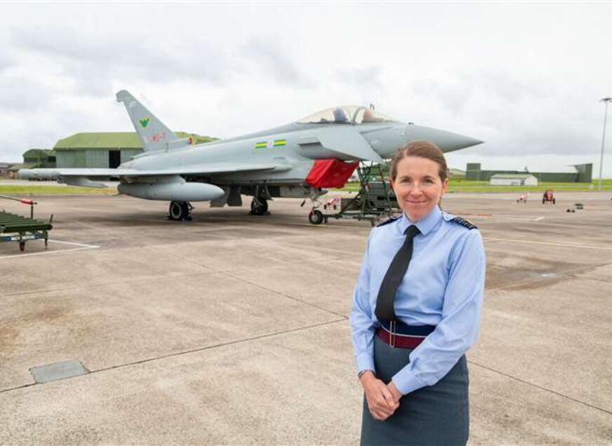 RAF Lossiemouth Station Commander Group Captain Sarah Brewin on becoming first woman in role and maintaining Moray community relationship