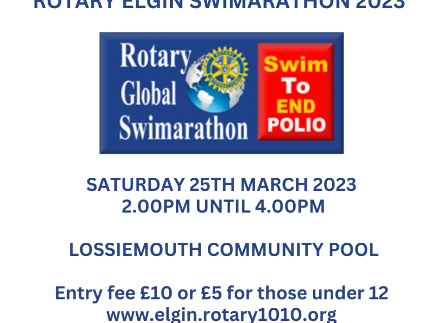 Swimarathon-Rotary Elgin would like to set you a challenge!