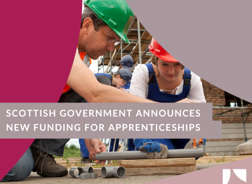 Scottish Government announces new funding for apprenticeships