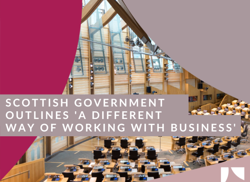 Scottish Government outlines 'a different way of working with business'
