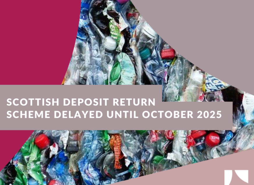Scottish deposit return delayed until October 2025