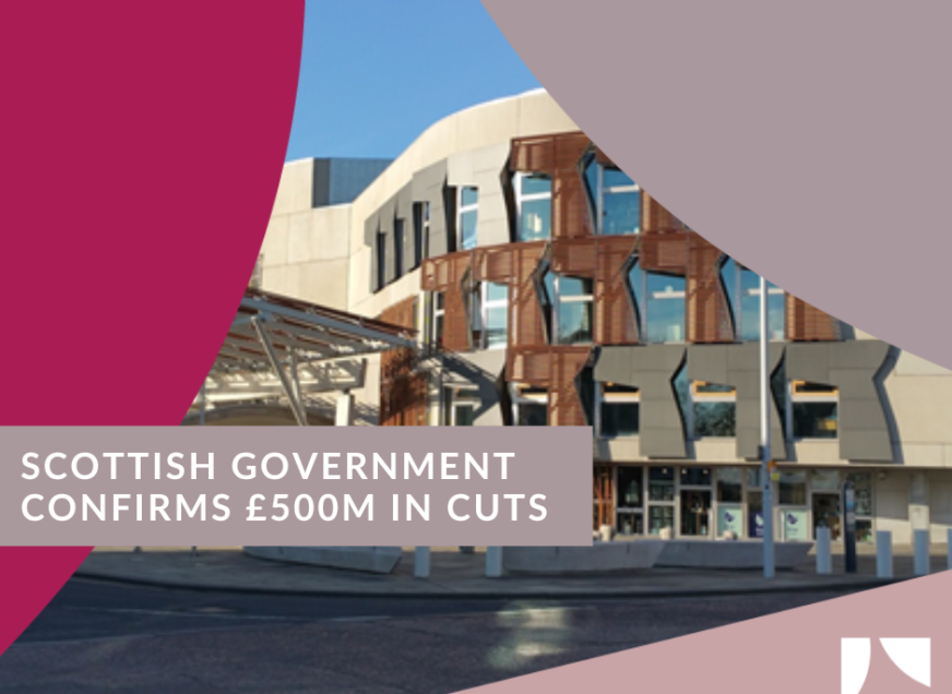 Scottish government confirms £500m in cuts