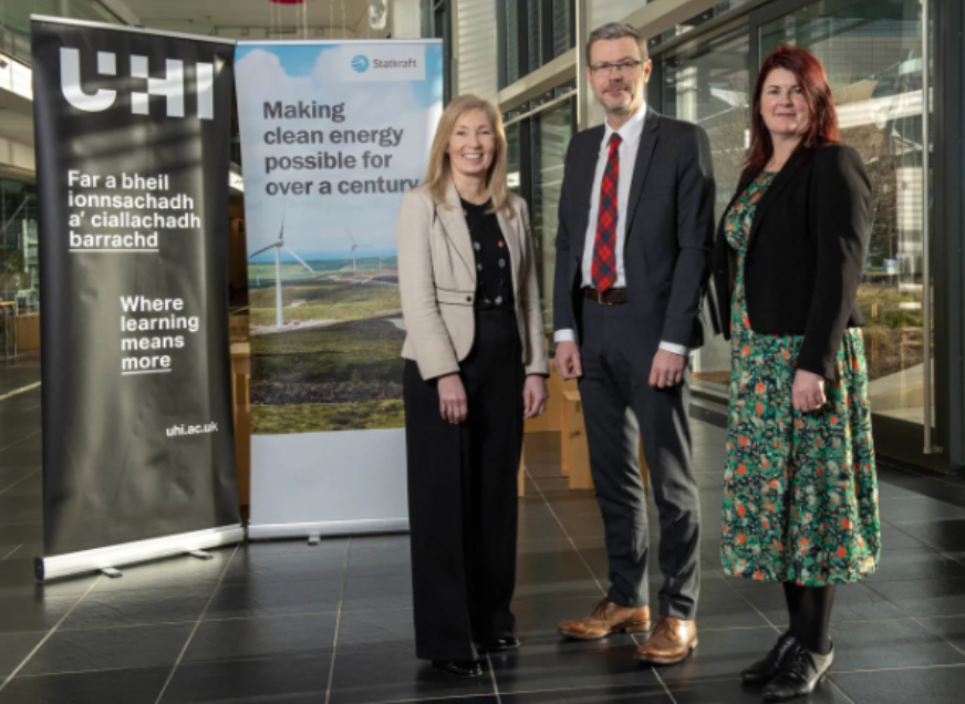 Statkraft announces first UK university partnership with University of the Highlands and Islands