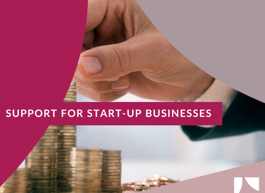 Support for start-up businesses