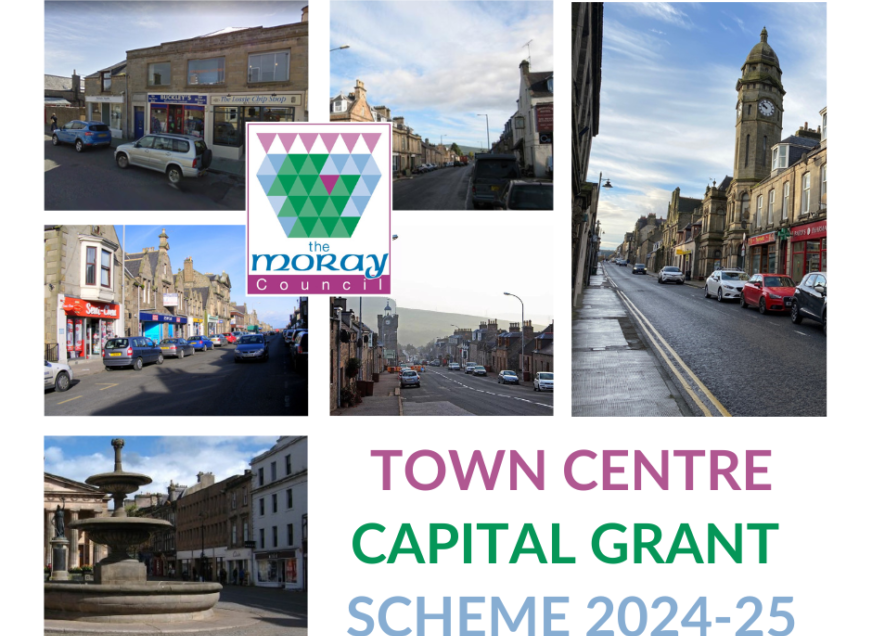 Moray Town Centre Capital Grant Scheme 2024 - 2025