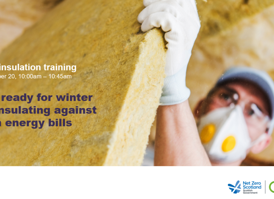 Get ready for winter by insulating against high energy bills
