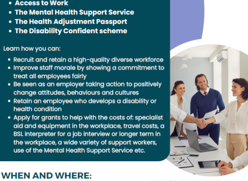 Employer Information Session - Employees with Disabilities - 3 September 2024