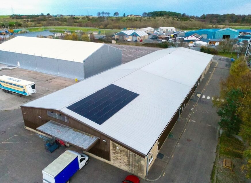 MORAY TEXTILE FIRM SEWS UP SOLAR ENERGY IN KEY STEP TOWARDS CARBON REDUCTION COMMITMENT