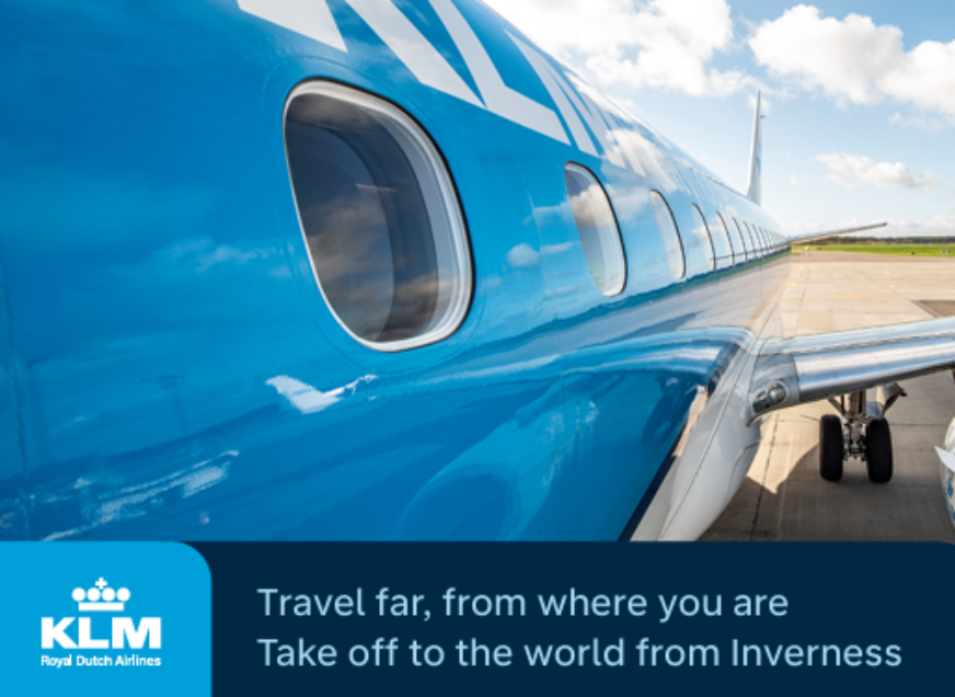 KLM Summer 2026 from Inverness