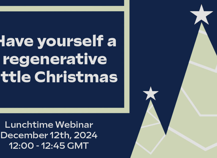 FREE WEBINAR | Have yourself a regenerative little Christmas Webinar