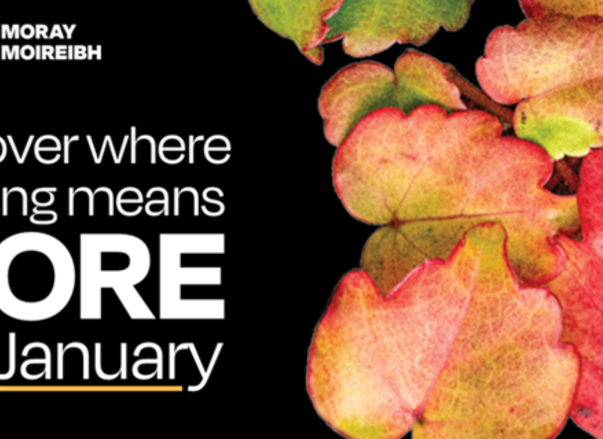 Free courses at UHI Moray - Discover where learning means MORE this January