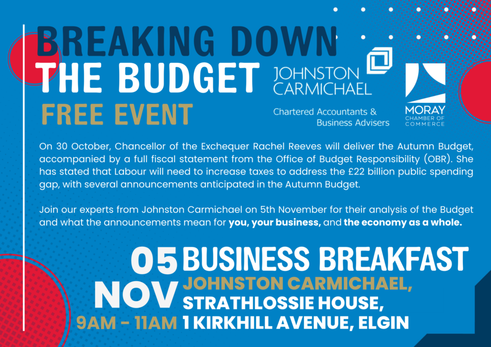 FREE EVENT | Breaking Down the Budget with Johnston Carmichael