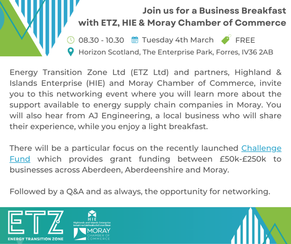 BUSINESS BREAKFAST | Energy Transition Zone