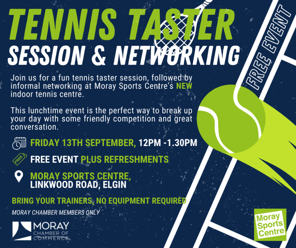 FREE EVENT | Tennis Taster Session and Networking